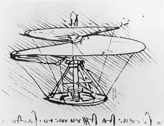 Detail of a Design for a Flying Machine